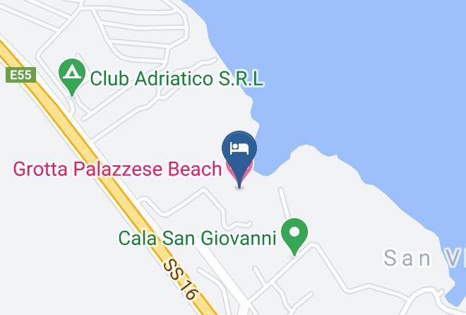 Grotta Palazzese Beach Hotel Map