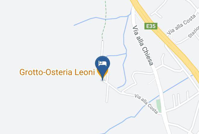 Lugano - Grotto Osteria Leoni Maps