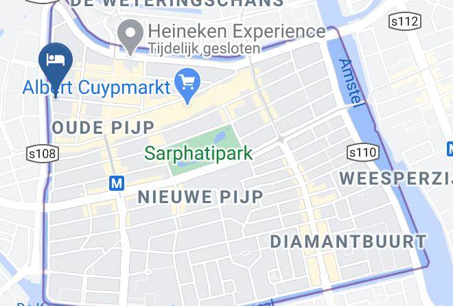 Amsterdam - Ground Floor Canal Apartment Maps