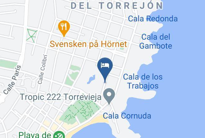 Groundfloor Las Damas Map