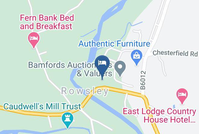 Derbyshire - Grouse & Claret Rowsley Maps