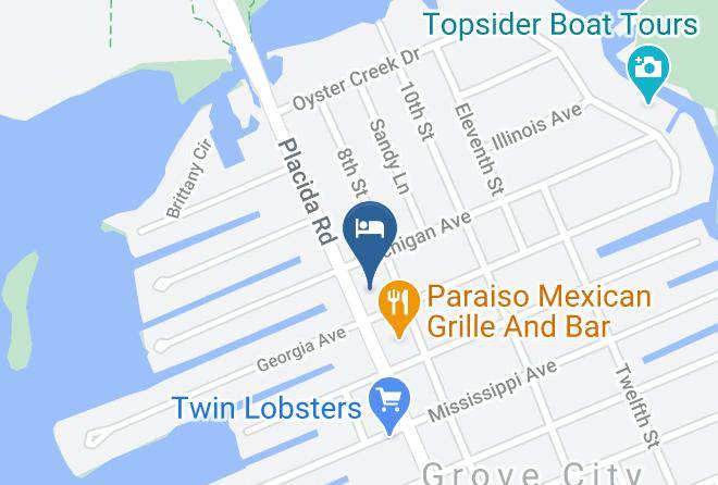 Charlotte - Grove City Motel Maps