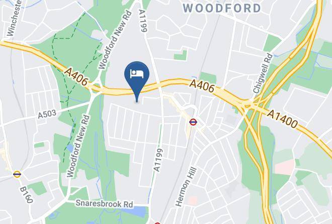 Grove Hill Hotel London Map