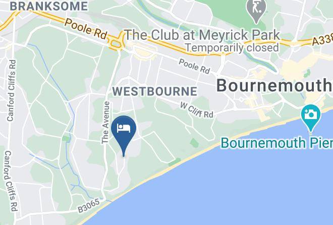 Poole - Grovefield Manor Hotel Maps