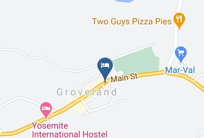 Tuolumne - Groveland Hotel Maps