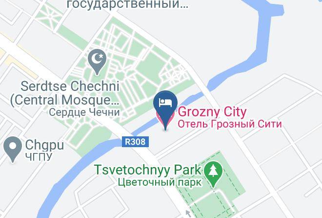 Groznyy - Grozny City Hotel Maps