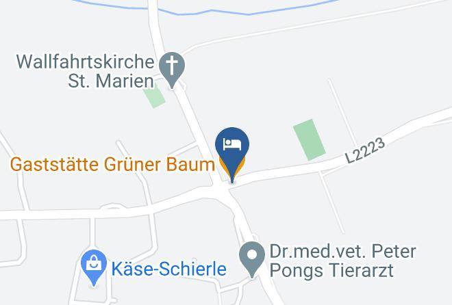 Gaststatte Gruner Baum Map