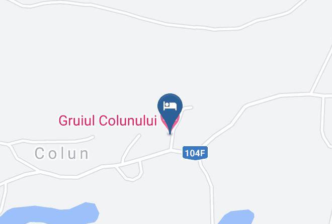 Porumbacu De Jos - Gruiul Colunului Maps