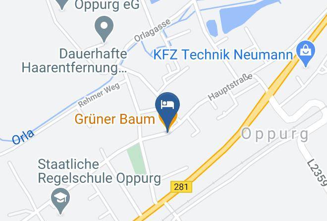 Saale Orla Kreis - Gruner Baum Maps