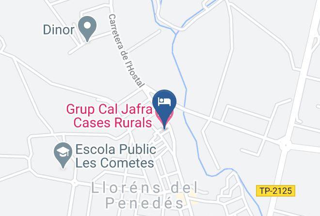 Tarragona - Grup Cal Jafra Cases Rurals Maps