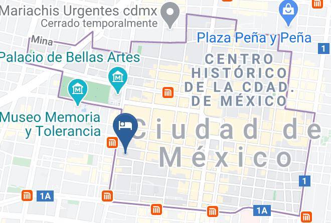 Cuauhtemoc - Grupo Hotel El Salvador Maps