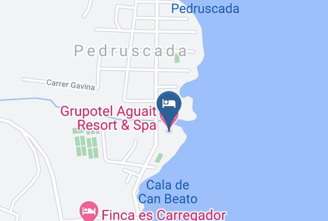 Baleares - Grupotel Aguait Resort & Spa Maps