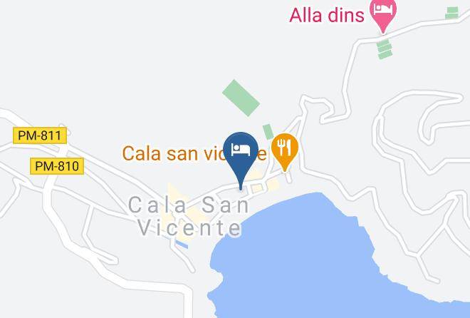 Baleares - Grupotel Cala San Vicente Maps