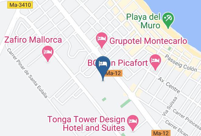 Baleares - Grupotel Gran Vista & Spa Maps