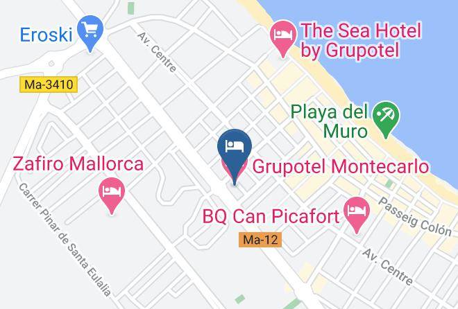 Baleares - Grupotel Montecarlo Maps