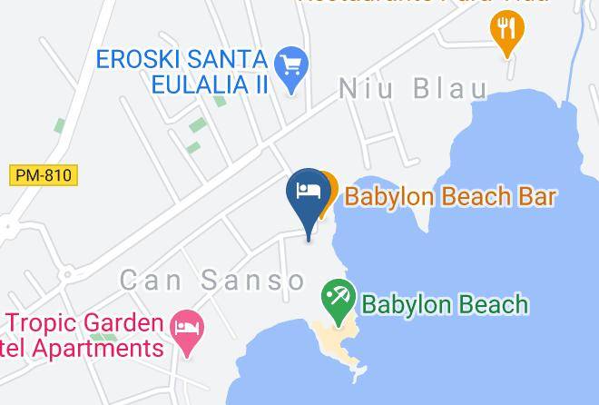 Baleares - Grupotel Santa Eularia & Spa Maps