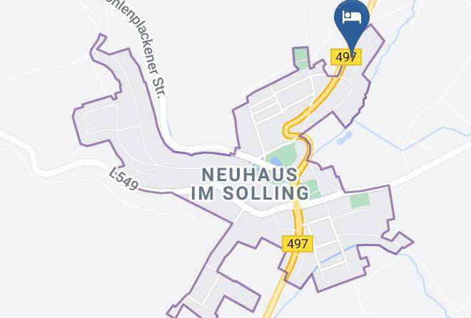 Gruppenhaus Waldresidenz Am Roten Wasser Map