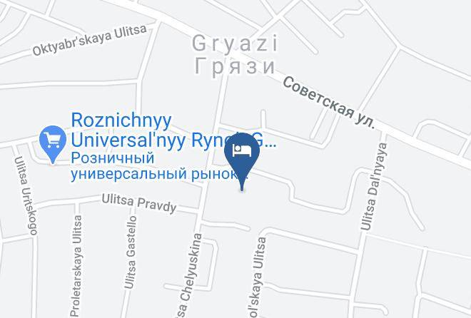 Gryazinsky District - Gryazi Gostinichno Restorannyy Kompleks Maps