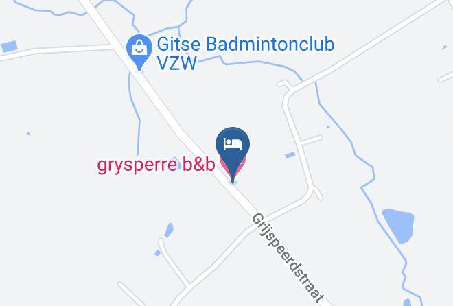 West Flanders - Grysperre B&b Maps