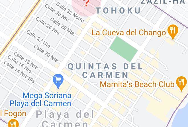 Solidaridad - Guacamole Suites Maps