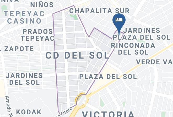Zapopan - Guadalajara Plaza Ejecutivo Lopez Mateos Maps
