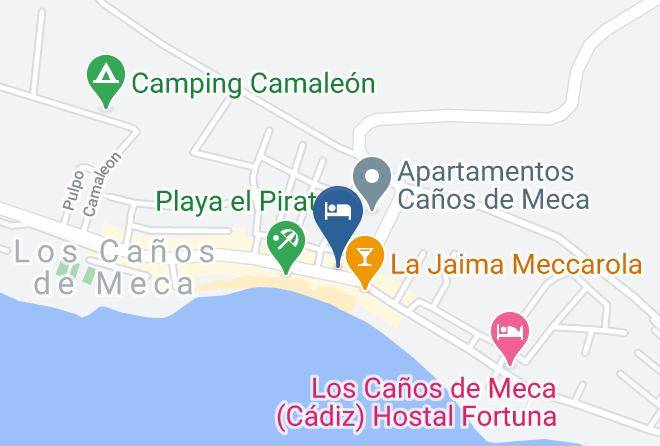 Guadalupe Hotel Boutique Carta Geografica - Andalusia - Cadiz