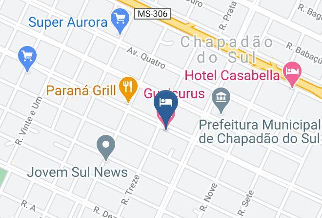 Chapadao Do Sul - Guaicurus Hotel Maps