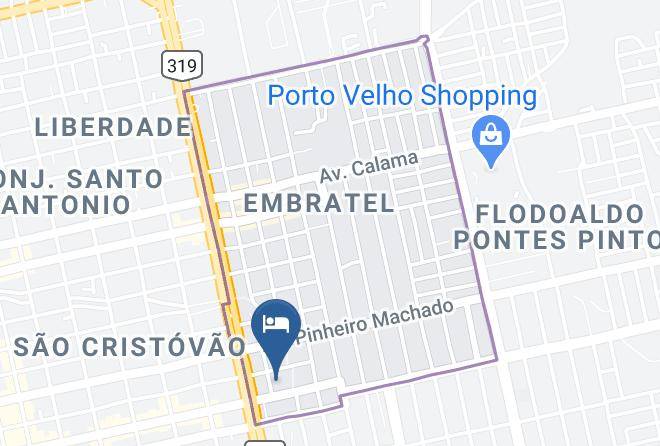 Porto Velho - Guajara Palace Hotel Maps