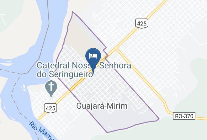 Guajara Mirim - Guajara Pousada Maps