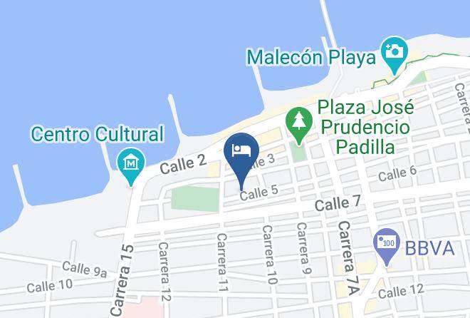 Riohacha - Guajira Azul Hotel Maps