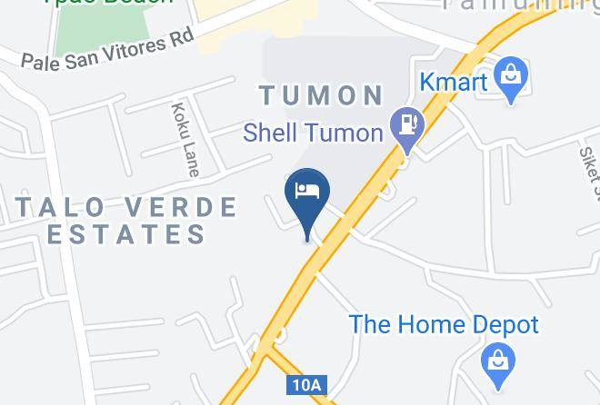 Tamuning - Guam Airport Hotel Maps