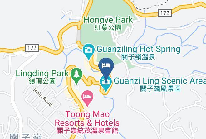 Baihe District - Guan Zih Ling Hotel Maps