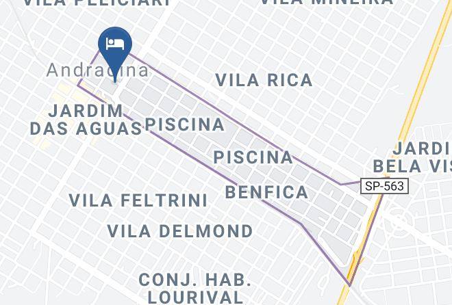 Andradina - Guanabara Palace Hotel Maps
