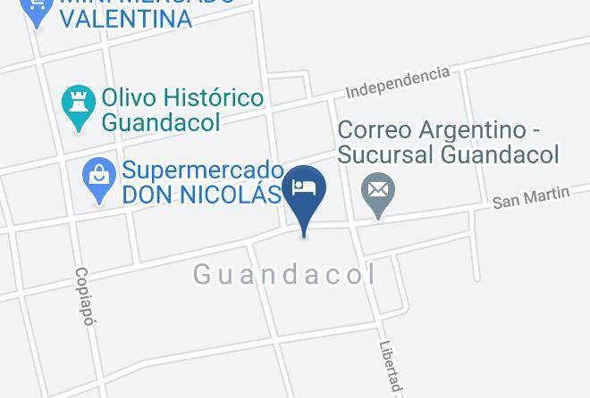 Coronel Felipe Varela - Guandacol Hotel Maps