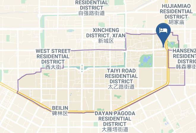 Xi An - Guandi Hotel Maps