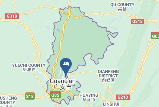Guang An - Guang'an Elegant Hotel Maps