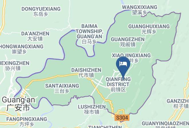 Guang An - Guang'an Jungong Hotel Maps