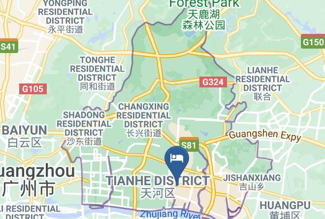 Guangzhou - Guang Zhou Haojun Hotel Maps