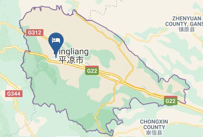 Pingliang - Guangcheng Hotel Maps
