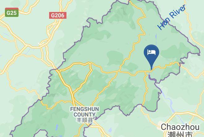 Meizhou - Guangdong Deer Lake Spa Holiday Hotel Maps