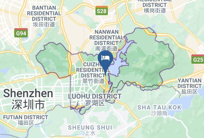 Guangdong Hotel Shenzhen Map