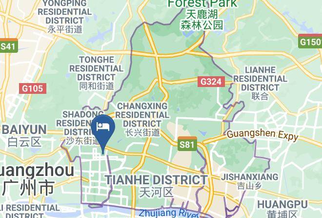Guangzhou - Guangdong Qiaohong Hotel Maps