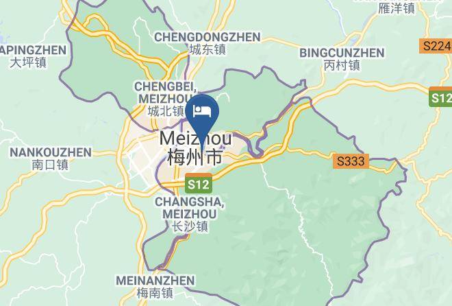 Meizhou - Guangdong Yingsiting Hotel Maps