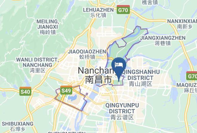 Nanchang - Guangfulin Boutique Hotel Maps