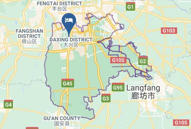 Daxing District - Guanghui Hotel Maps
