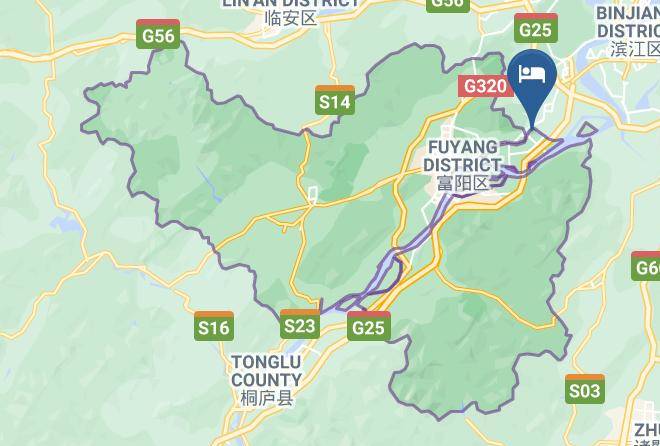 Hangzhou - Guanglian Business Hotel Haoxing Branch Maps