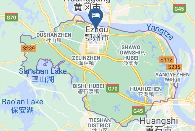 Ezhou - Guangming Hotel Maps