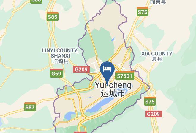 Yuncheng - Guangong Hotel Maps