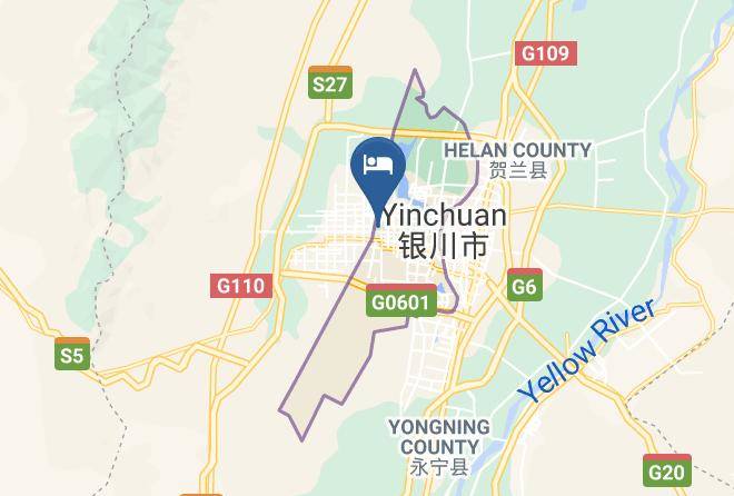 Yinchuan - Guangrui Hotel Maps