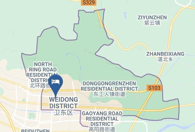 Pingdingshan - Guangsha Hotel Maps